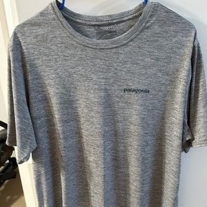 Patagonia Capilene Gray T Shirt - Large